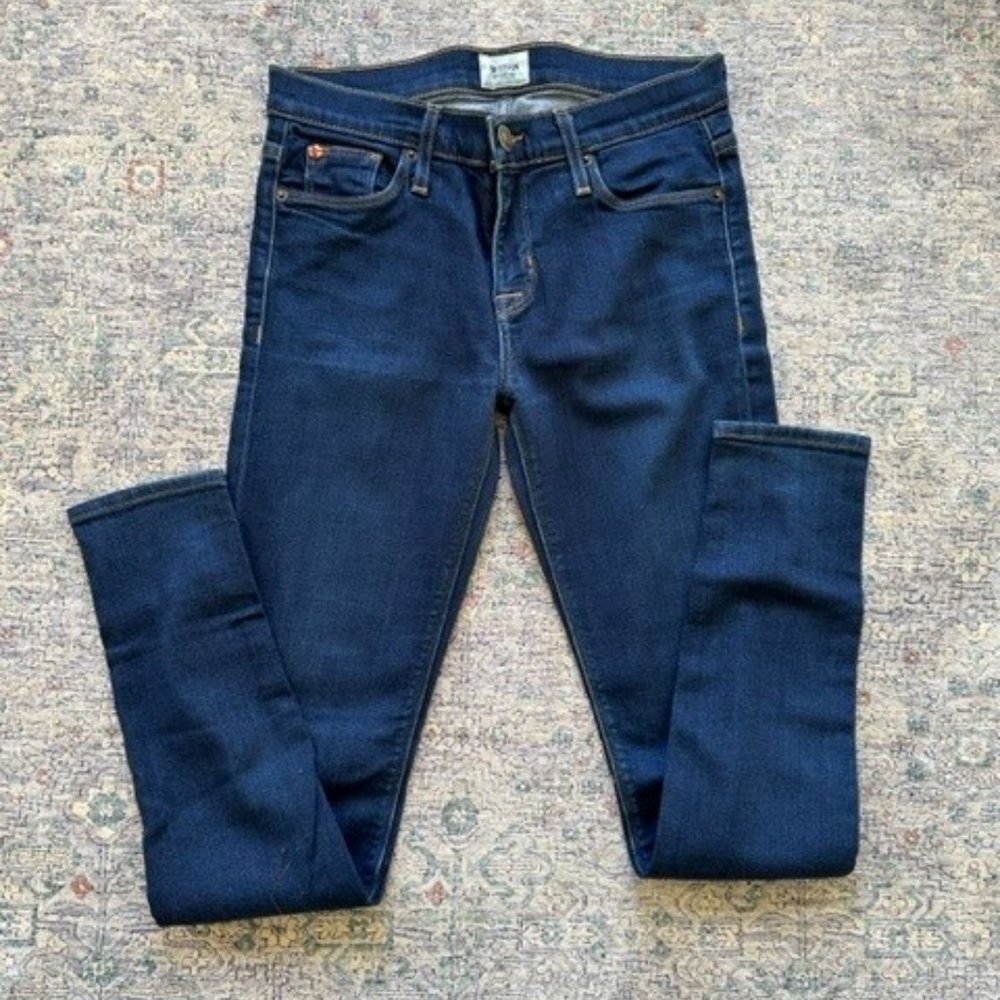 Hudson Midrise Skinny Jeans
